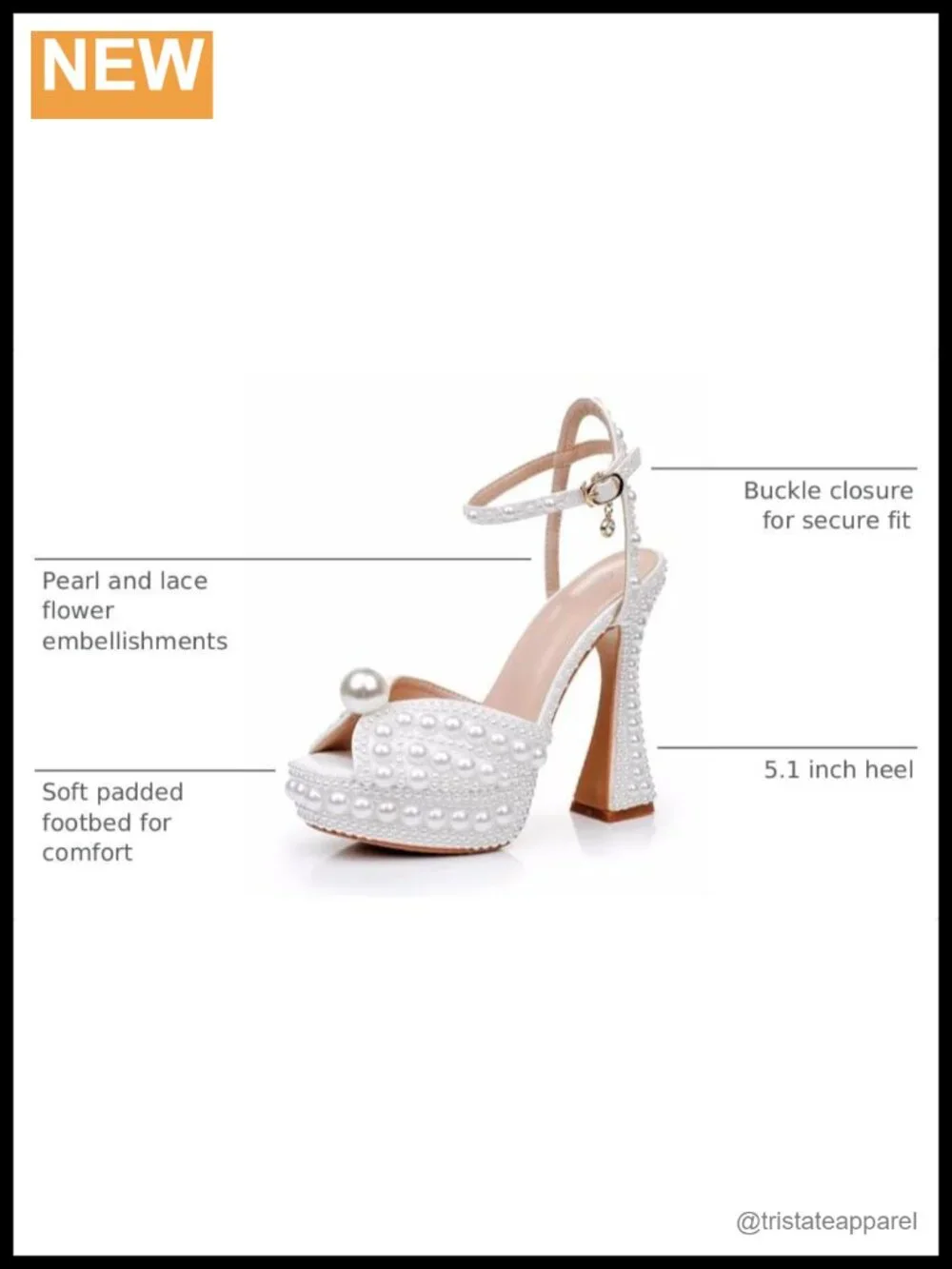 13cm Block Heel Platform Sandals Chunky Heel Round Toe Pumps Wedding Mary Jane